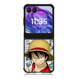 One Piece Luffy comis Motorola Moto Razr 2024 , Moto Razr 50 Case FE1574