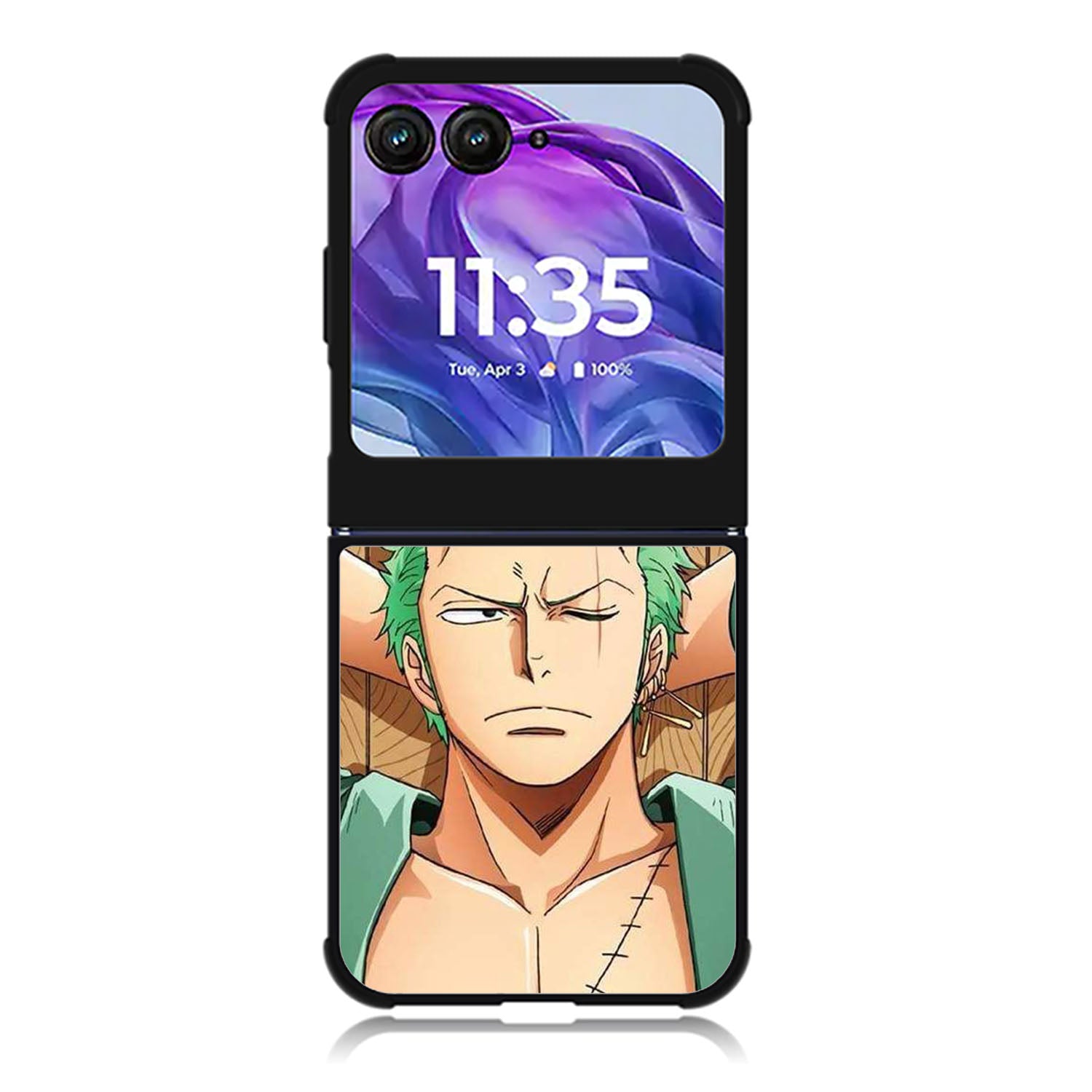 Zoro One Piece Motorola Moto Razr 2024 , Moto Razr 50 Case FE1596
