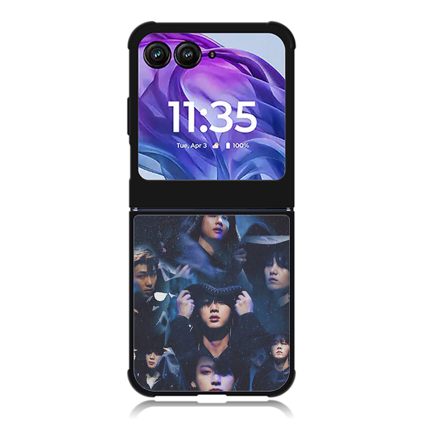 BTS Motorola Moto Razr 2024 , Moto Razr 50 Case FE1536