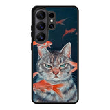 Fish And Cat Samsung Galaxy S26 Ultra Case FE0252