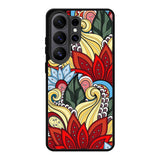Flower Pattern Samsung Galaxy S26 Ultra Case FE0275
