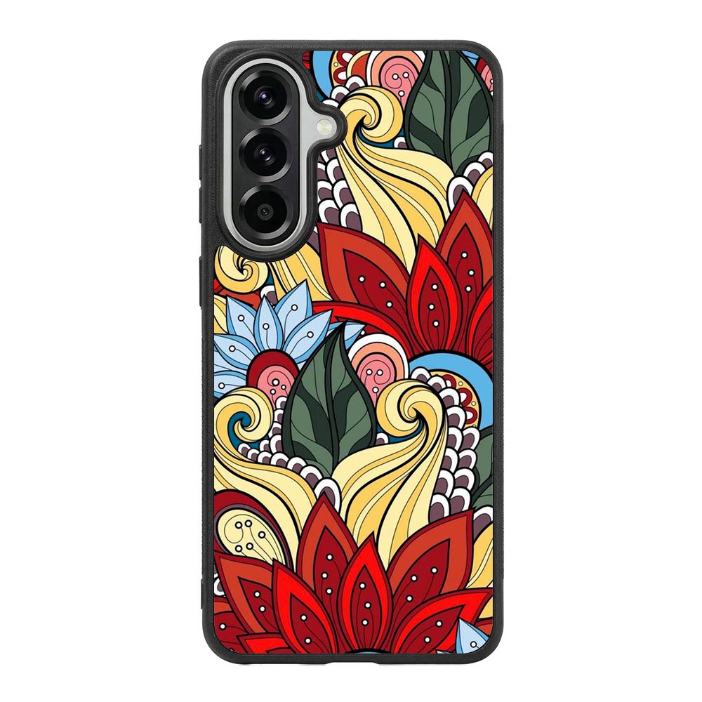 Flower Pattern Samsung Galaxy A57 Case FE0275