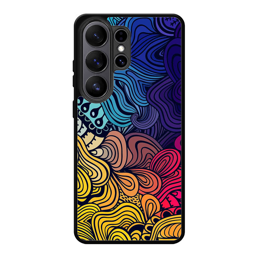 Abstrac Pattern Samsung Galaxy S26 Ultra Case FE0003