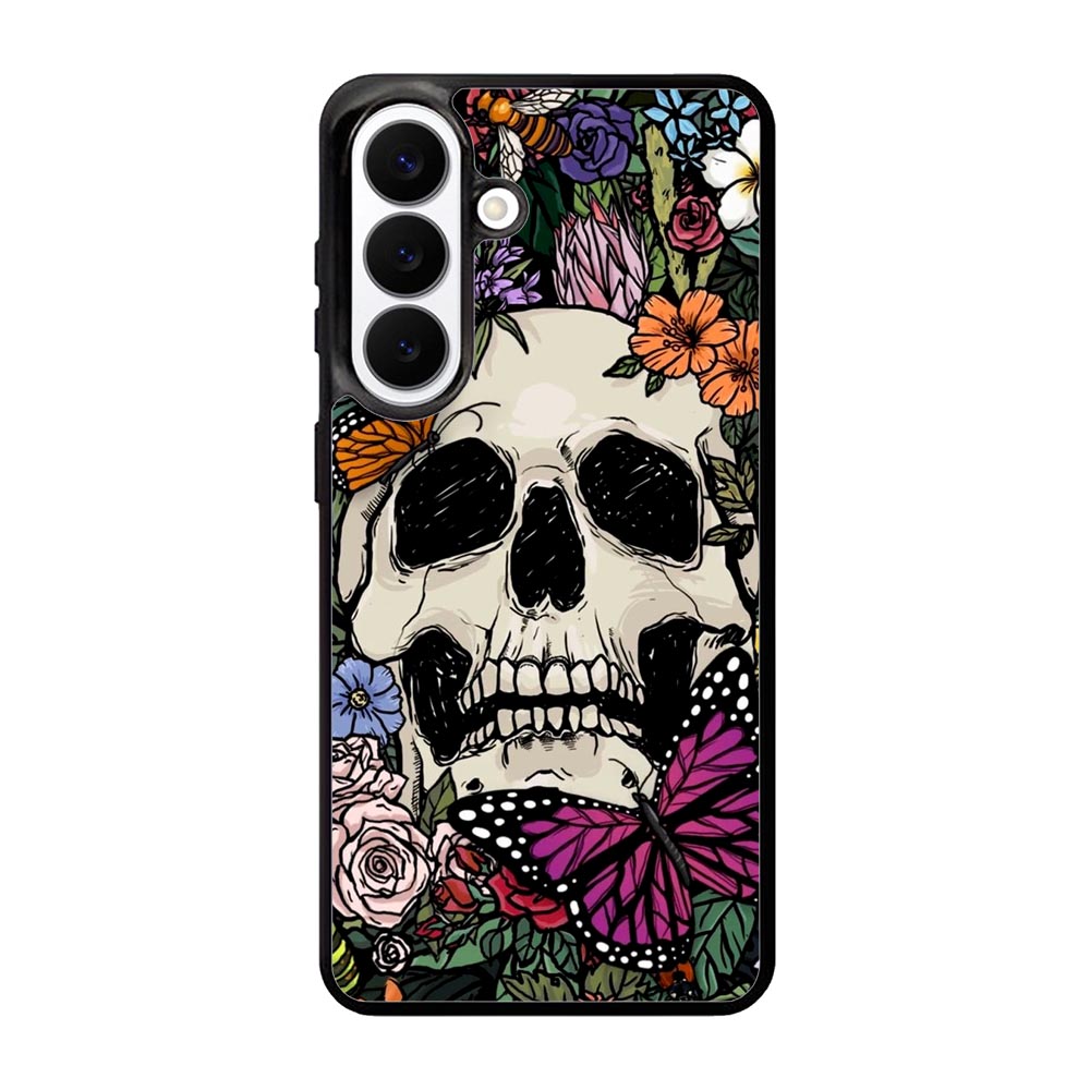 Skull Flower Samsung Galaxy S26 Plus Case FE0565