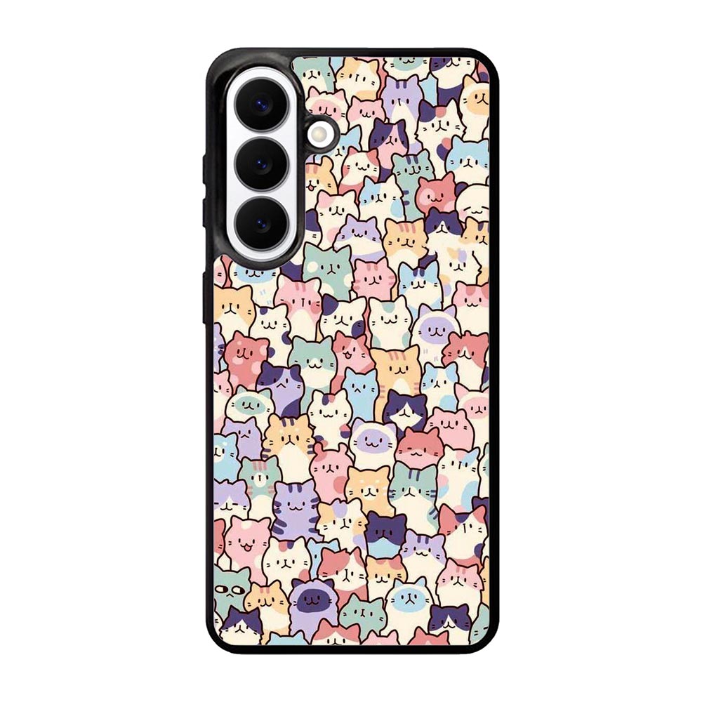 Cute Cat Samsung Galaxy S26 Case FE0186