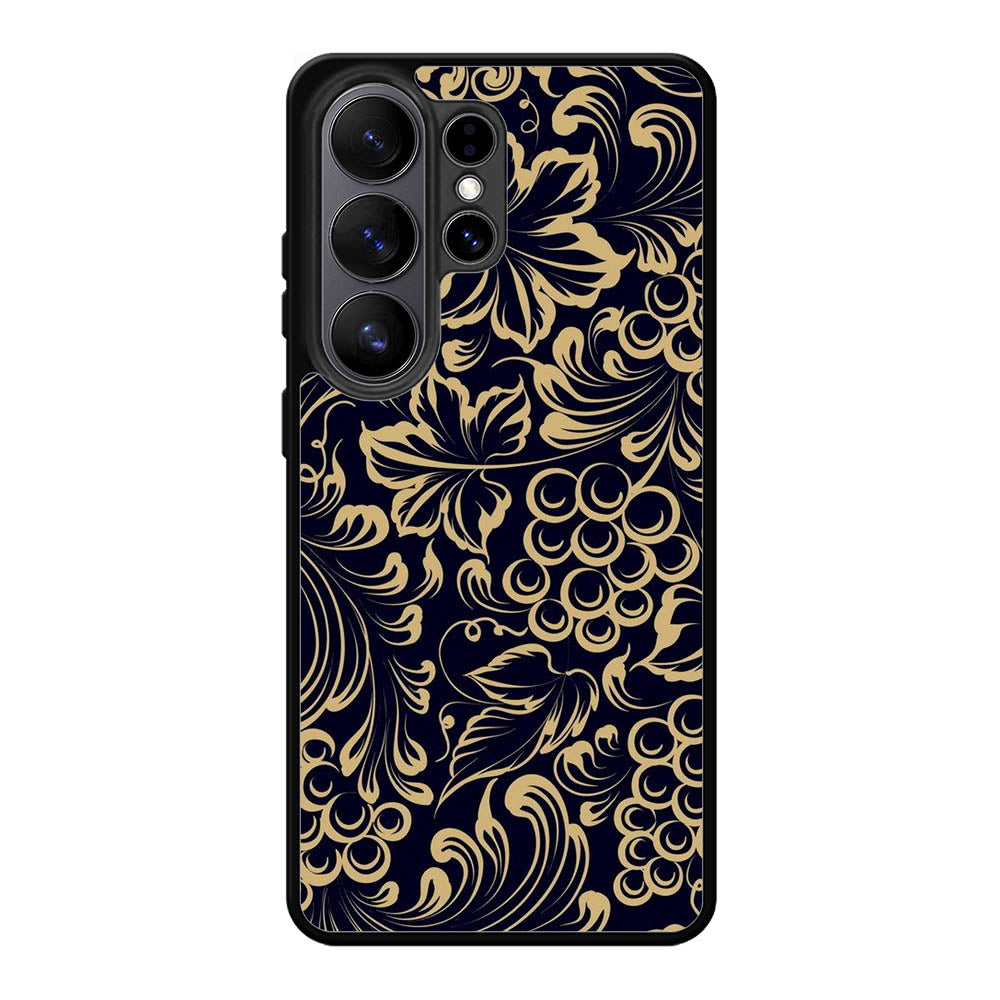 Flower Pattern Samsung Galaxy S26 Ultra Case FE0277