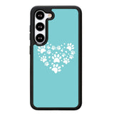 Heart Made Of Paws X00223 Samsung Galaxy S25 Plus 5G , Samsung Galaxy S25+ 5G Case