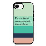 Mint Stripes X00341 iPhone 16e Case