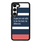 Navy Blue Stripes X00342 Samsung Galaxy S24 Plus 5G , Samsung Galaxy S24+ 5G Case
