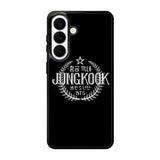 BTS Jungkook Logo X00385 Samsung Galaxy S26 Case