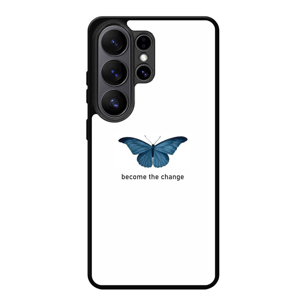 Blue Butterfly X00398 Samsung Galaxy S26 Ultra Case