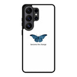 Blue Butterfly X00398 Samsung Galaxy S26 Ultra Case