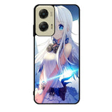 Blue Eyes Anime Girl X00473 Motorola Moto G Stylus 5G 2024 Case