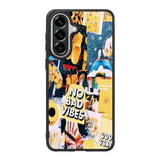 No Bad Vibes Collage X00613 Samsung Galaxy A37 Case