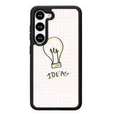 light bulb doodle X00625 Samsung Galaxy S24 Plus 5G , Samsung Galaxy S24+ 5G Case