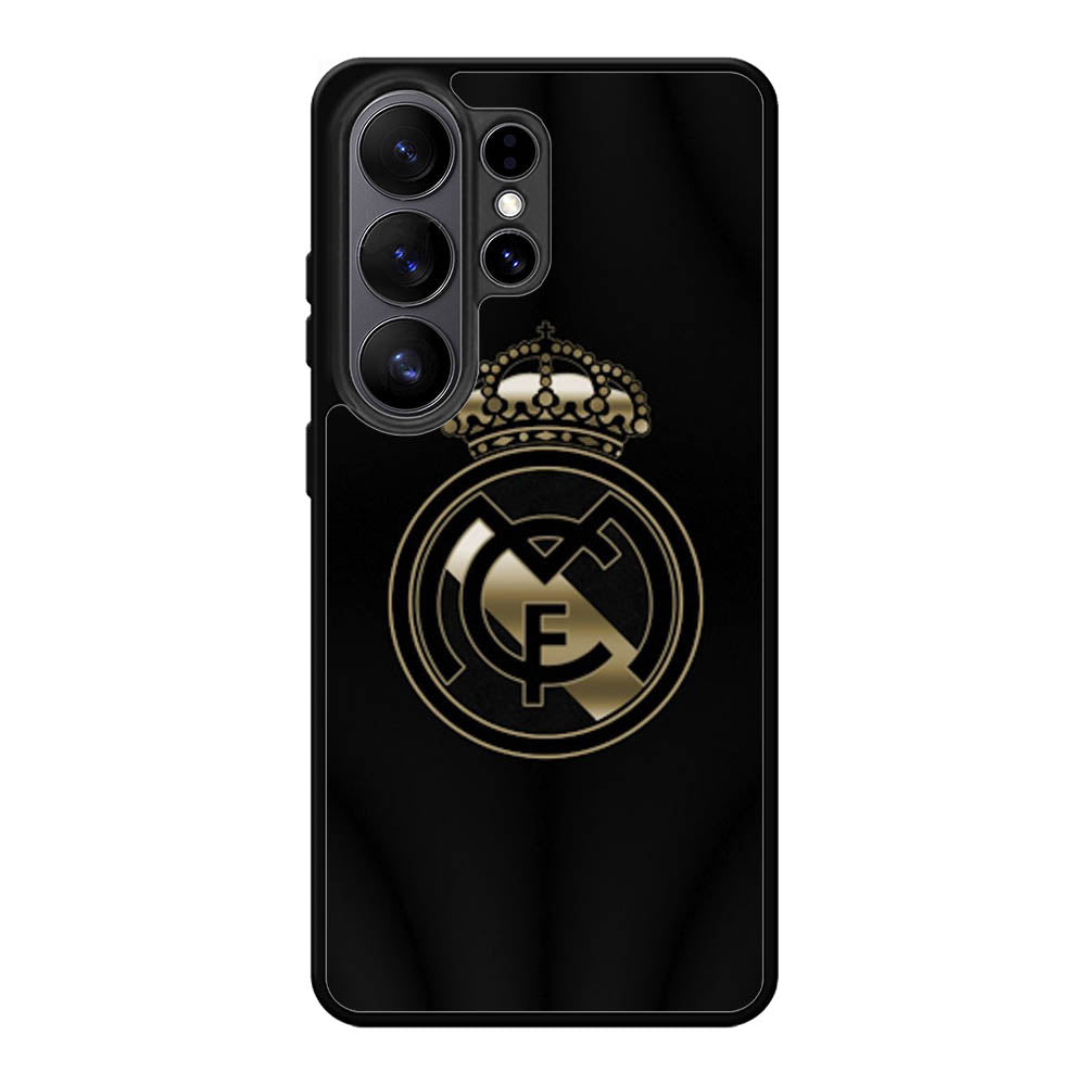 Real Madrid Gold Samsung Galaxy S26 Plus Case DC1551