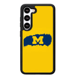 michigan wolverines Logo X00952 Samsung Galaxy S25 Plus 5G , Samsung Galaxy S25+ 5G Case