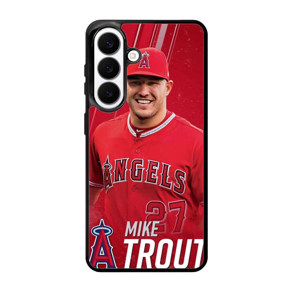 mike trout baseball X01213 Samsung Galaxy S26 Case