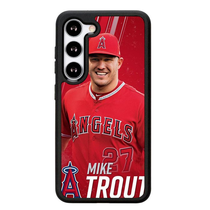 mike trout baseball X01213 Samsung Galaxy S25 5G Case