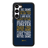 Notre Dame Football X02250 Samsung Galaxy S25 Plus 5G , Samsung Galaxy S25+ 5G Case