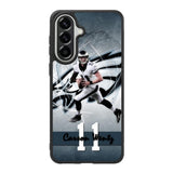 carson wentz 11 X02236 Samsung Galaxy A37 Case