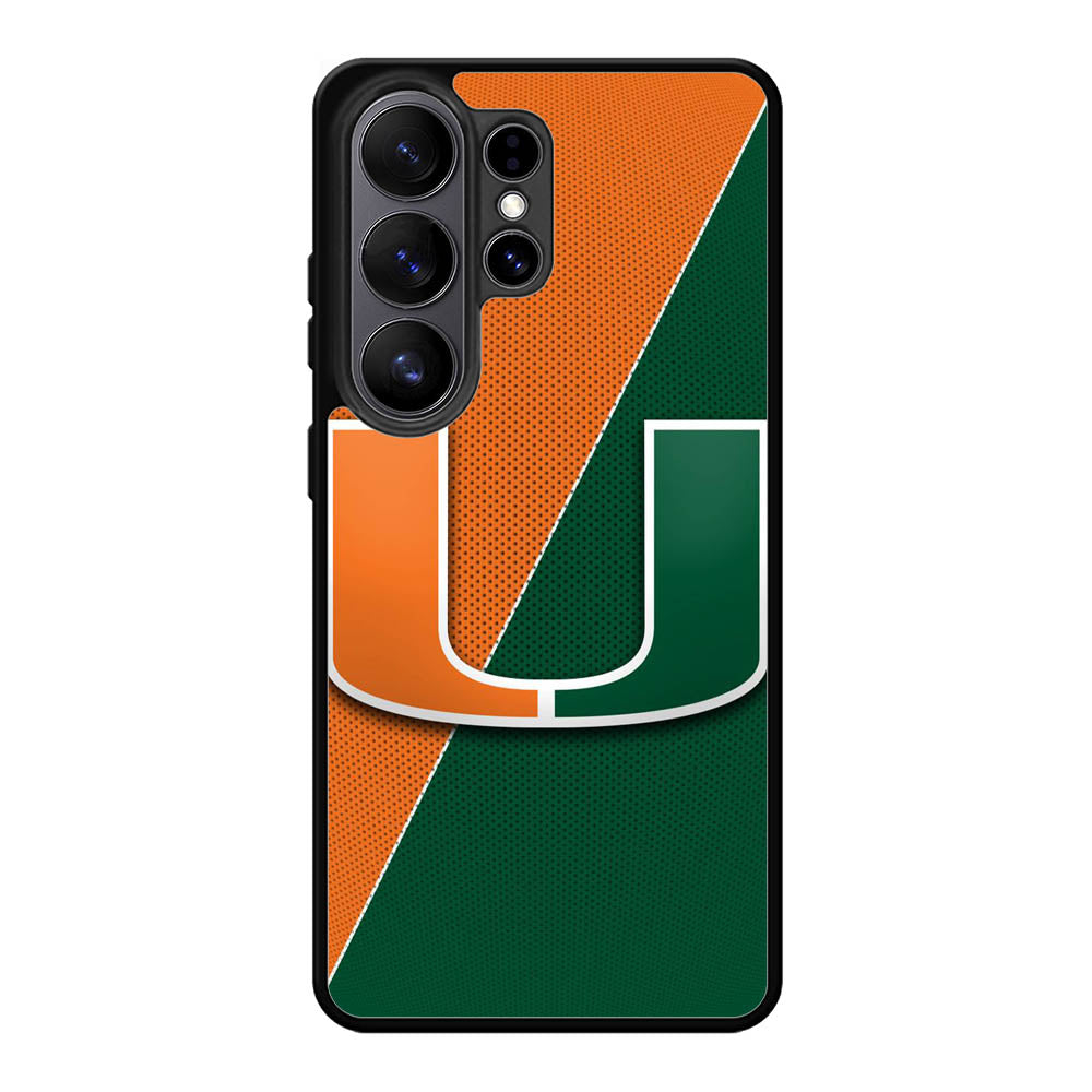 miami hurricanes symbol Samsung Galaxy S26 Plus Case