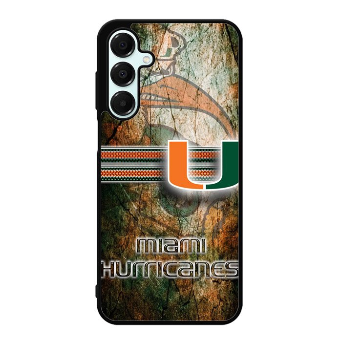 miami hurricanes Logo X02184 Samsung Galaxy A35 5G Case