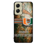 miami hurricanes Logo X02184 Motorola Moto G Stylus 5G 2024 Case