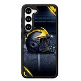 michigan wolverines helmet X02122 Samsung Galaxy S25 Plus 5G , Samsung Galaxy S25+ 5G Case