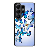 Beautiful Blue Butterfly Samsung Galaxy S26 Plus Case