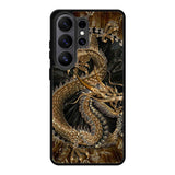 Black And Gold Dragon Samsung Galaxy S26 Plus Case