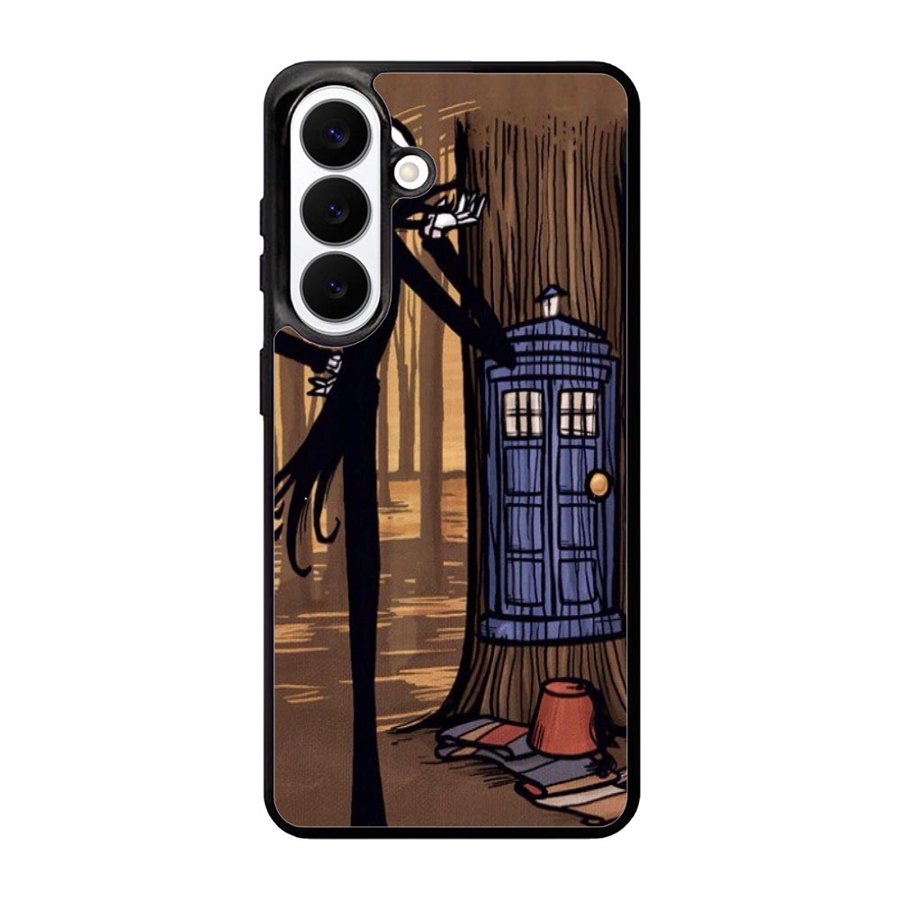 Jack Skellington Tardis X1077 Samsung Galaxy S26 Case