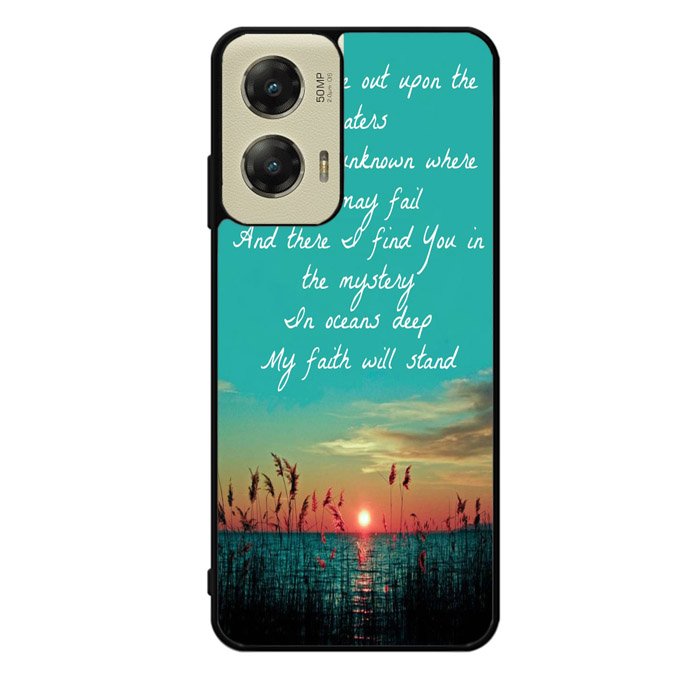Hillsong United Oceans Lyrics X1143 Motorola Moto G Stylus 5G 2024 Case