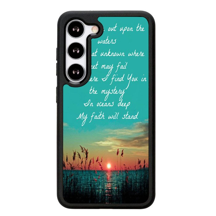 Hillsong United Oceans Lyrics X1143 Samsung Galaxy S25 Plus 5G , Samsung Galaxy S25+ 5G Case