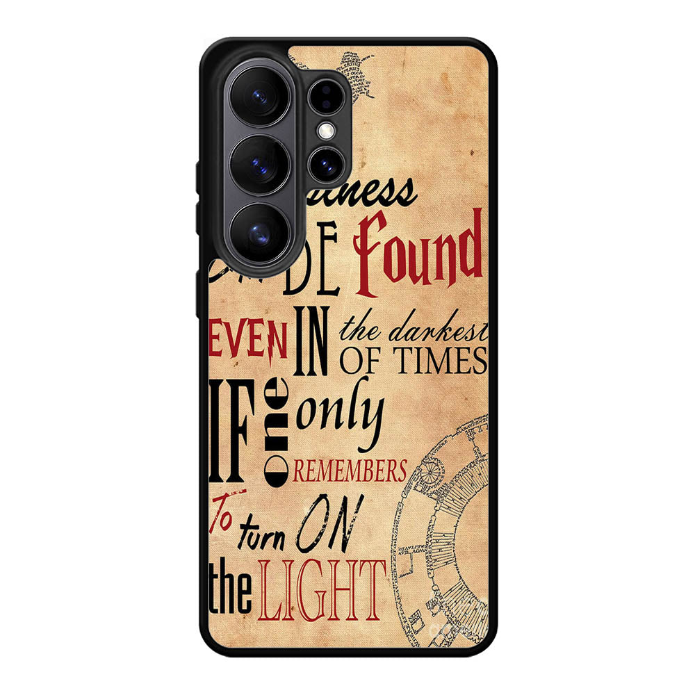 Harry Potter book quote Samsung Galaxy S26 Plus Case