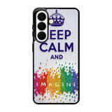 Keep Calm and imagine X1245 Samsung Galaxy S26 Case