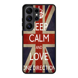 Keep Calm and Love 1D X1244 Samsung Galaxy S26 Ultra Case