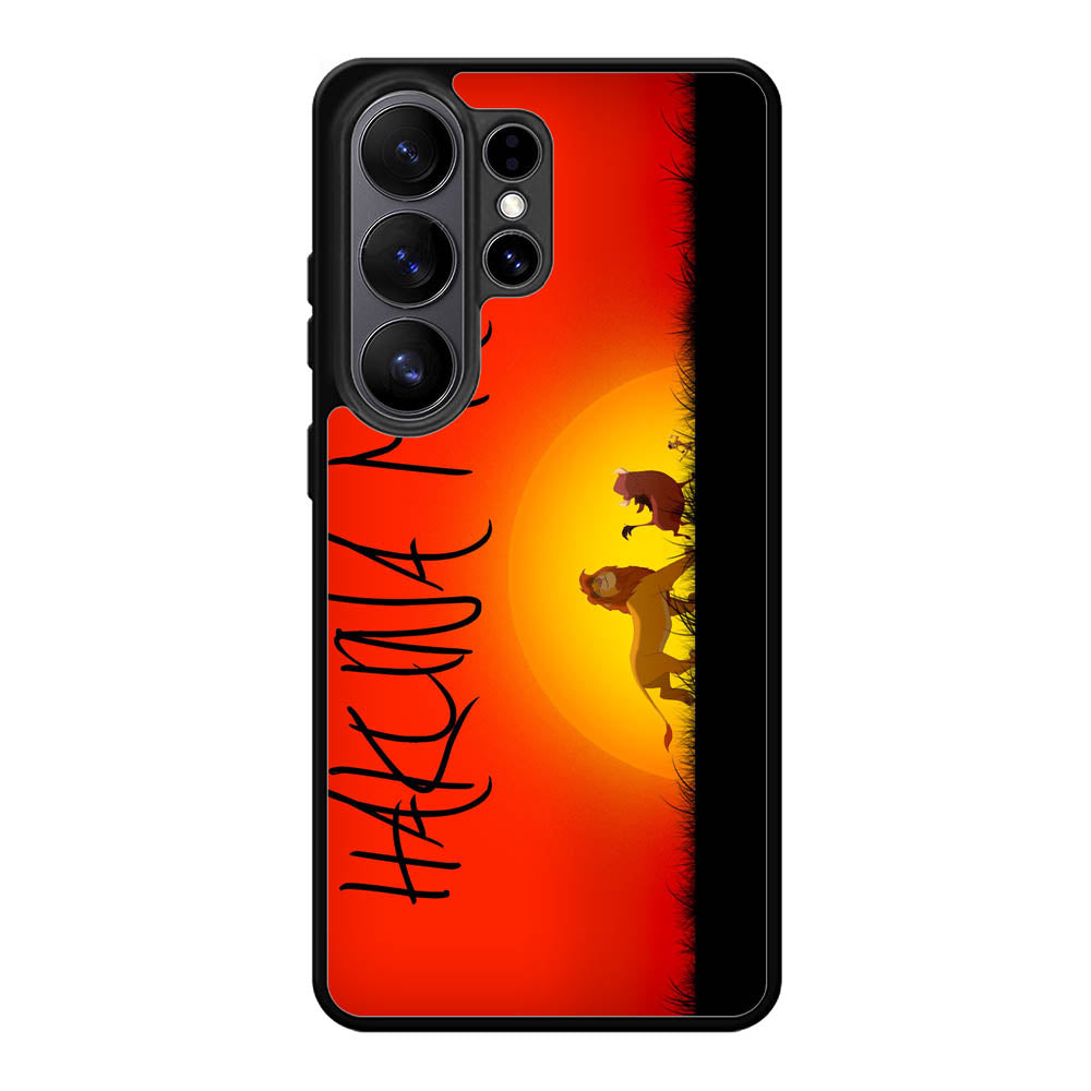 Lion king hakuna matata X1249 Samsung Galaxy S26 Ultra Case
