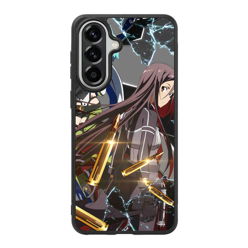 Gun Gale Sinon Kirito X1366 Samsung Galaxy A57 Case