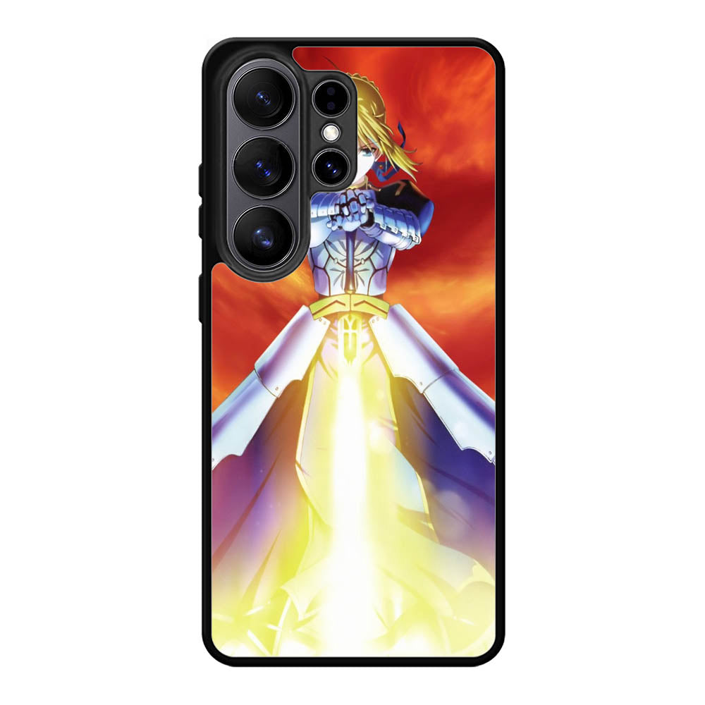 Fate Zero Saber X1427 Samsung Galaxy S26 Ultra Case