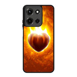 Love Burning Heart X1458 Motorola Moto G 5G 2025 Case