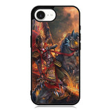 Horse Knight Warrior Painting X1551 iPhone 16e Case