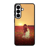 Girl In Red Flowers X1710 Samsung Galaxy S26 Case