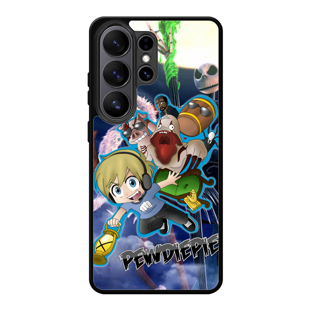 PewDiePie Walpaper Halloween X2740 Samsung Galaxy S26 Ultra Case