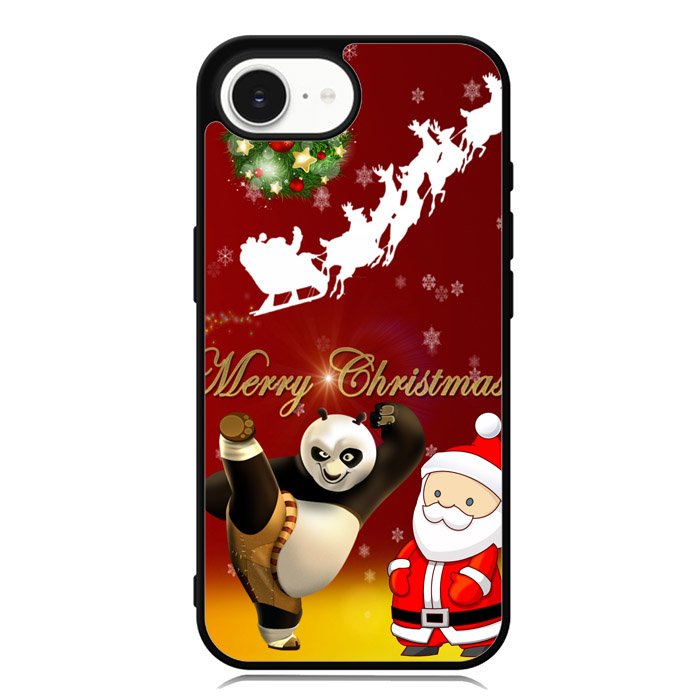 kungfu panda Christmas X2875 iPhone 16e Case