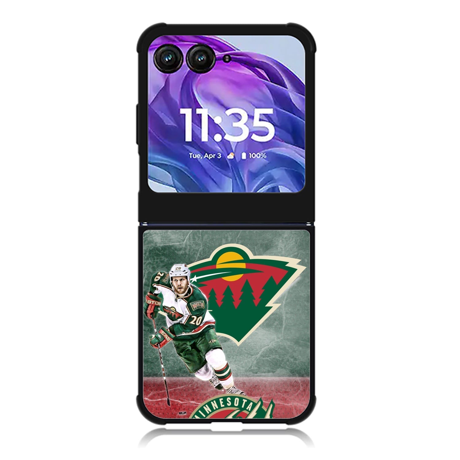 Minnesota Wild Motorola Moto Razr 2024 , Moto Razr 50 Case FE0137