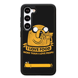 jake i love food more X3588 Samsung Galaxy S24 Plus 5G , Samsung Galaxy S24+ 5G Case