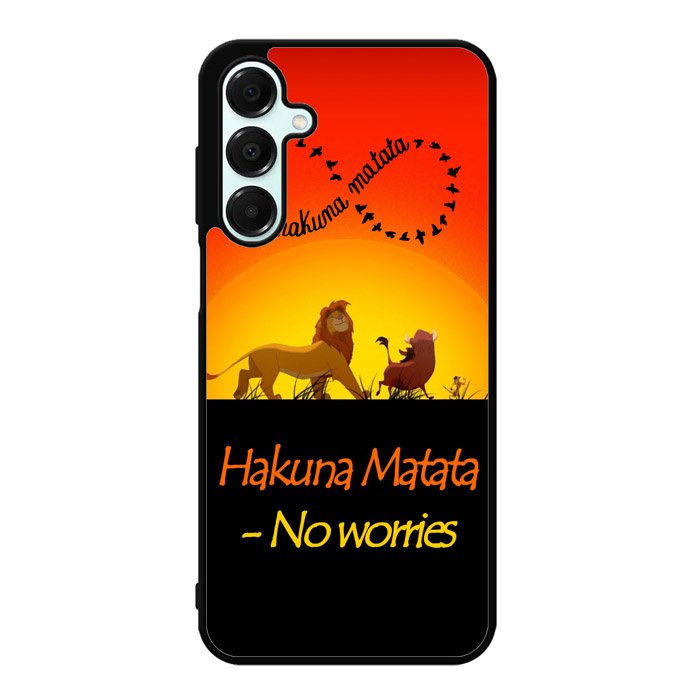 Hakuna Matata No Worries X3644 Samsung Galaxy A15 5G Case