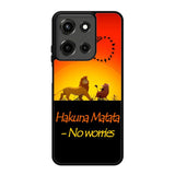 Hakuna Matata No Worries X3644 Motorola Moto G 5G 2025 Case