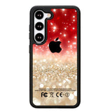Red And Silver X3899 Samsung Galaxy S25 Plus 5G , Samsung Galaxy S25+ 5G Case